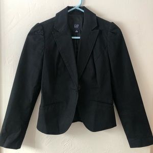 Black Fitted Gap Blazer